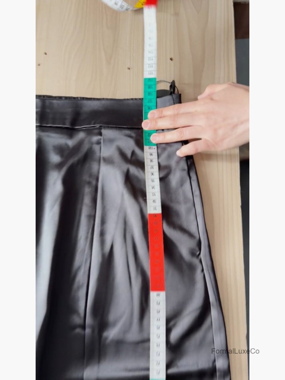 Satin Wide Leg Palazzo Pants High Waist Pull On Trousers - Picture 7 of 7